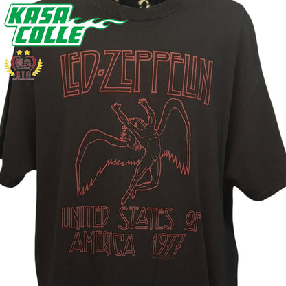 【LED ZEPPELIN】レッドツェッペリン 00s UNITED STATES OF AMERICA 1977 Tシャツ XL