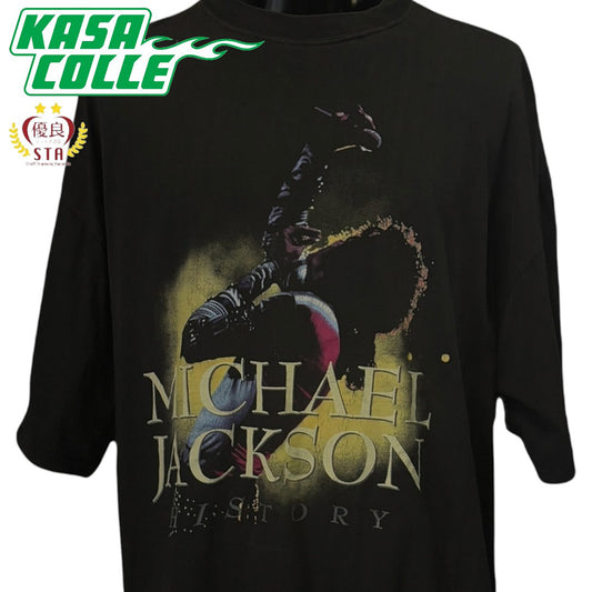 [MICHAEL JACKSON] Michael Jackson "KING OF POP" T-shirt (size XL)