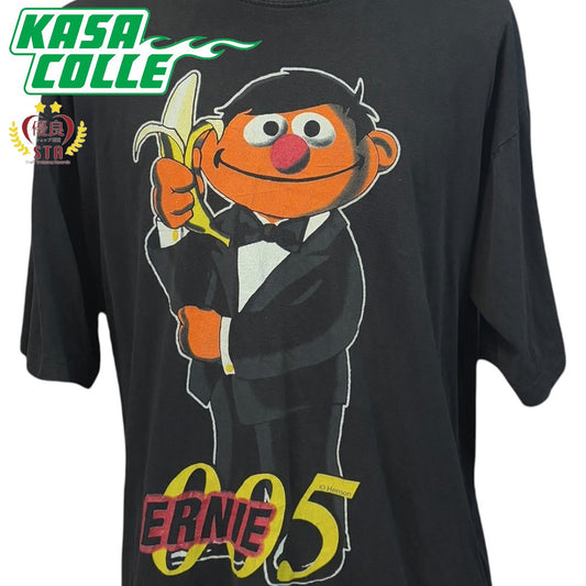 [SESAMI STREET] Sesame Street "Ernie 005" T-shirt (size XL)
