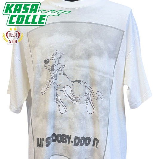 [SCOOBY DOO] Scooby Doo "JUST SCOOBY DOO IT." 90's Vintage T-shirt XL