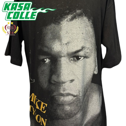 [MIKE TYSON] Mike Tyson "Will be Back '95 Vintage" T-shirt, size XL