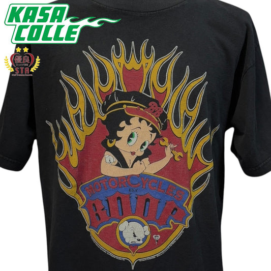 BETTY BOOP MOTORCYCLES BY BOOP Vintage T-shirt, size L