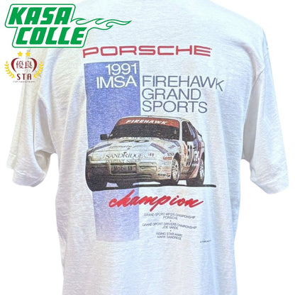 [PORSCHE] Porsche 90's Vintage Corporate T-Shirt, Size L