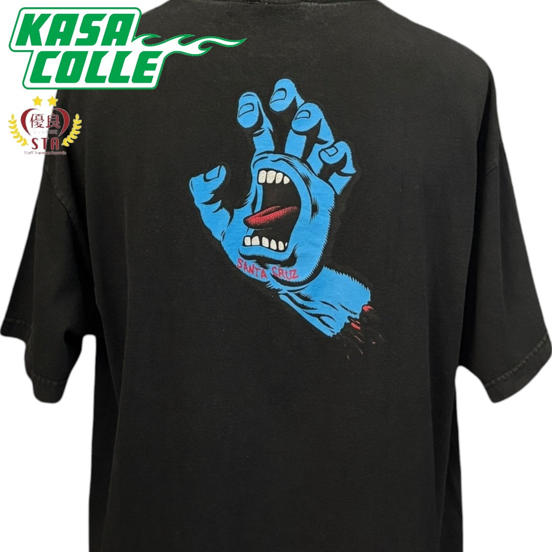 [SANTA CRUZ] Santa Cruz Scream Hand NHS Tag T-Shirt (XL)