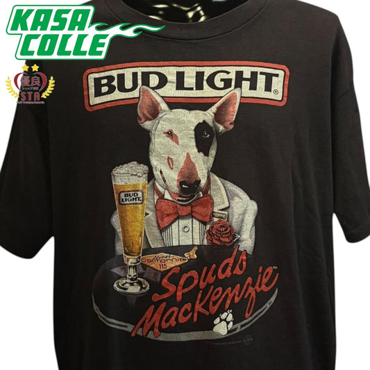 [BUD LIGHT] Bud Light 1987 Copyright Made in USA Vintage T-Shirt XL