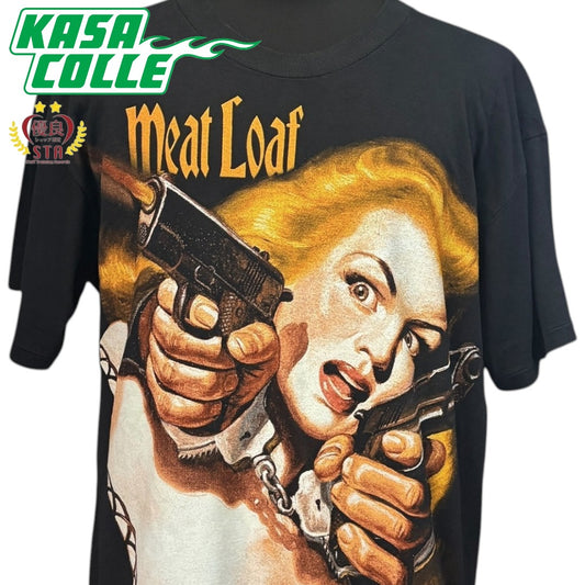 [MEAT LOAF] Meat Loaf "WELCOME TO THE NEIGHBOURHOOD EUROPEAN TOUR" Vintage T-shirt, XL