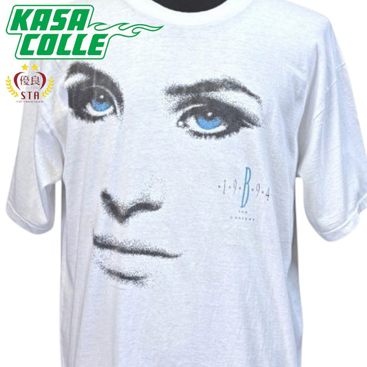 [BARBRA STREISAND] Barbra Streisand "1994 Concert" 90's Vintage T-shirt XL