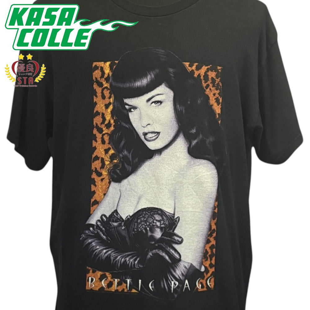 BETTY PAGE 1998 Vintage T-shirt, size L