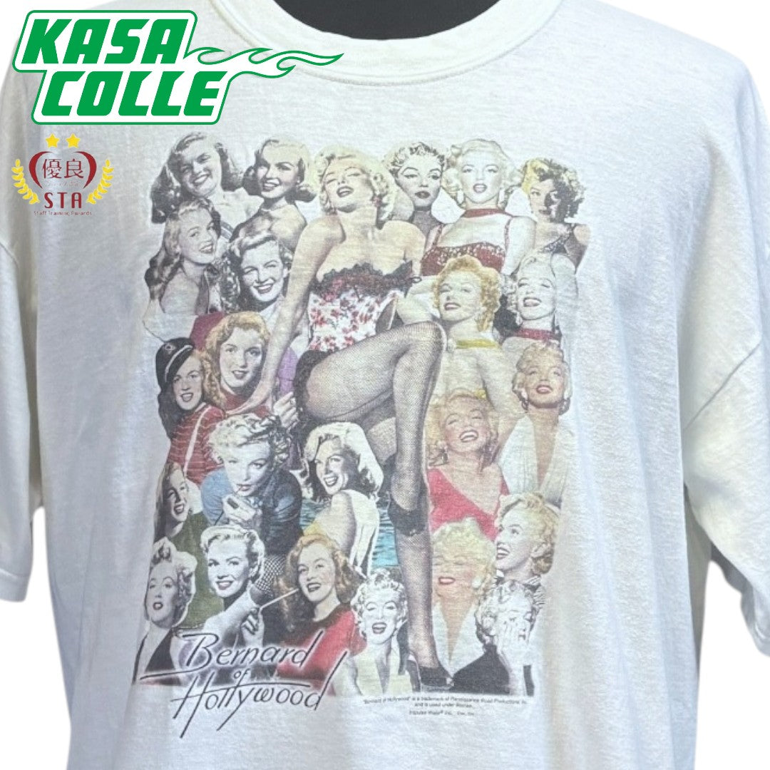 【MARILYN MONROE】 マリリンモンロー BernardofHollywood Y2K GILDANタグ Tシャツ XL