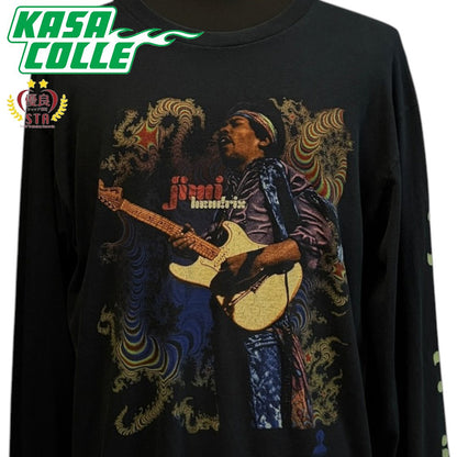 JIMI HENDRIX Anvil Tag Long Sleeve T-Shirt, Size XL