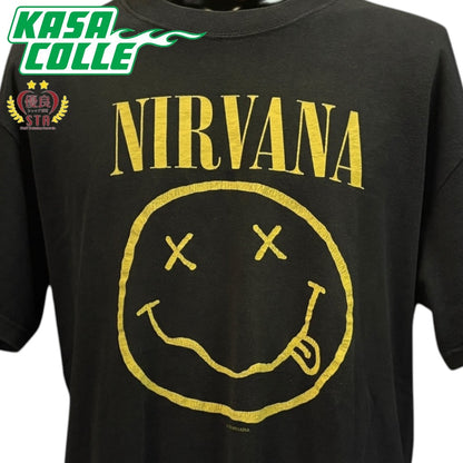 【NIRVANA 】ニルヴァーナ SMILE スマイル  90’s Vintage Tシャツ XL相当