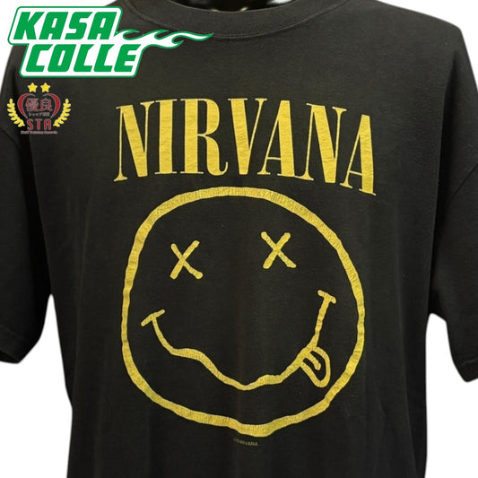 [NIRVANA] Nirvana SMILE 90's Vintage T-shirt, Size XL