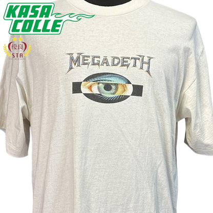 【MEGADETH】メガデス "YOUTHANASIA" giantタグ 90's Vintage Tシャツ XL