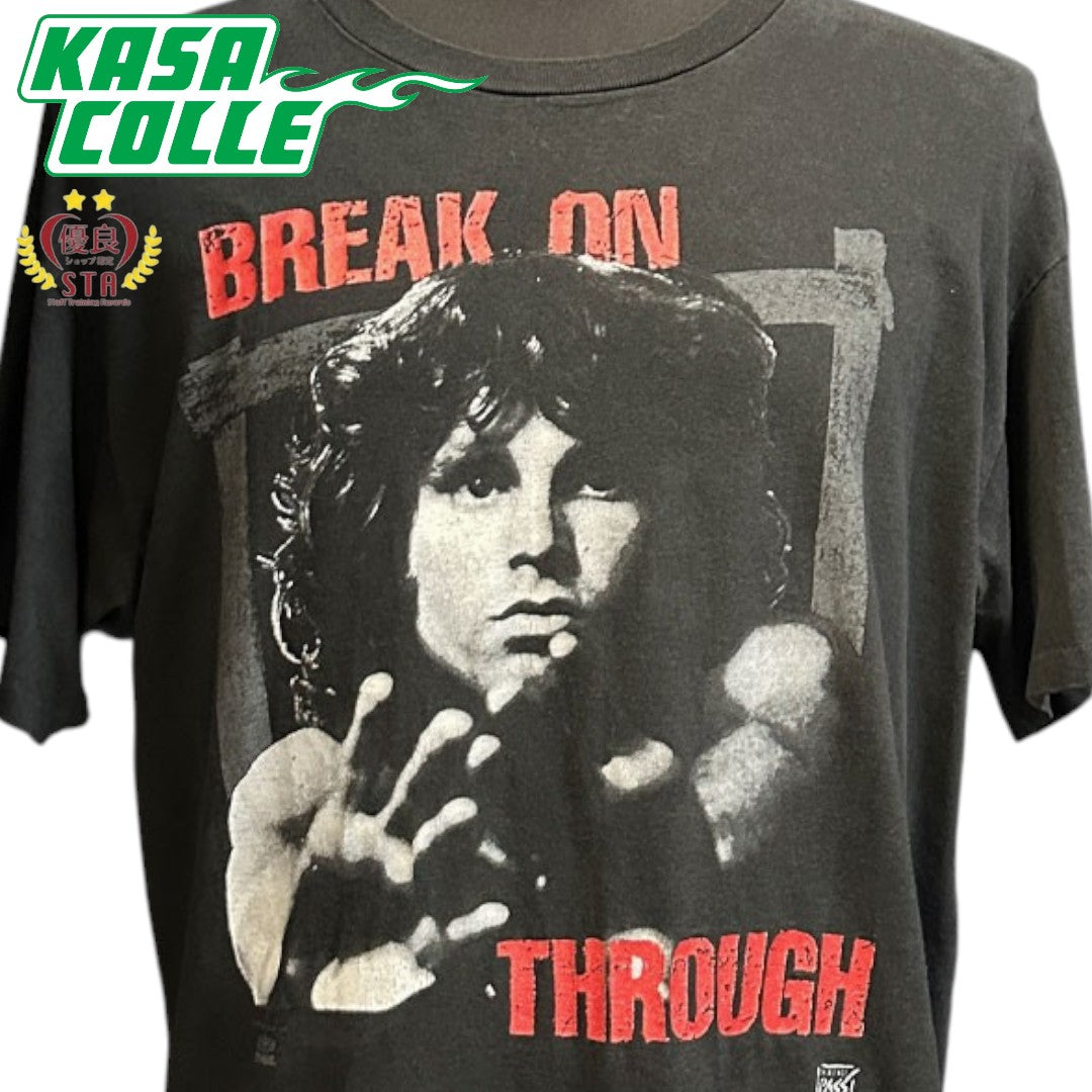 【THE DOORS JIM MORRISON】ドアーズ ジムモリソン  "Break On Through" 90's Vintage Tシャツ XL