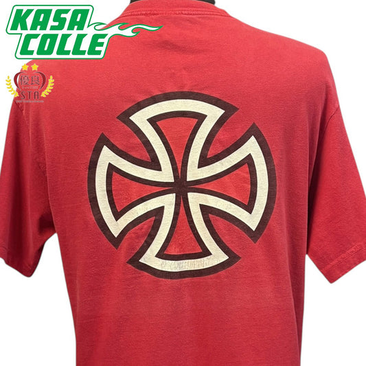 [INDEPENDENT] Independent Iron Cross Logo Vintage T-shirt L