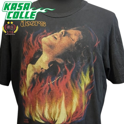 【THE DOORS】ドアーズ TRY TO SET THE NIGHT ON FIRE Tシャツ