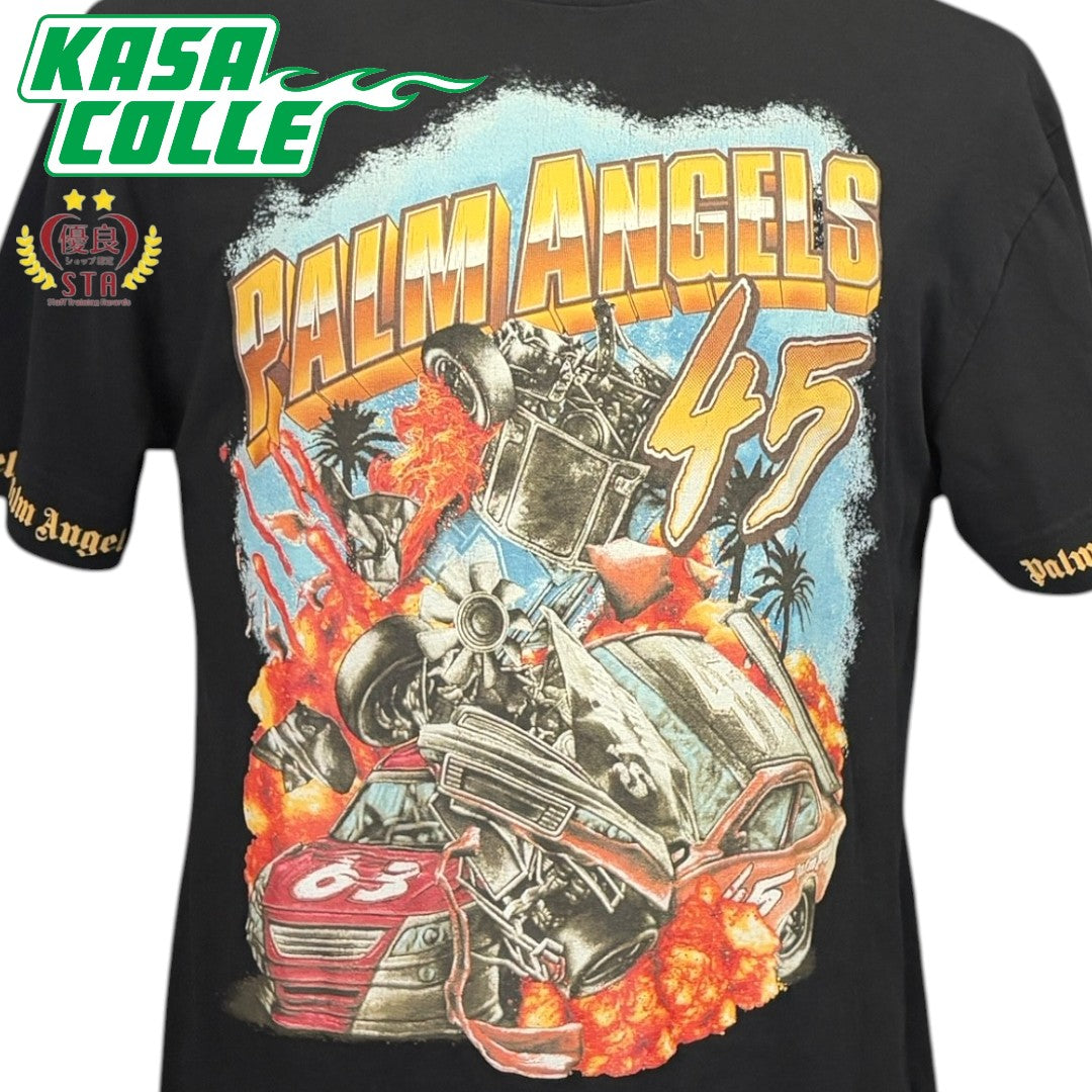 [PALM ANGELS] Palm Angels Car Crash Print T-shirt, Size M