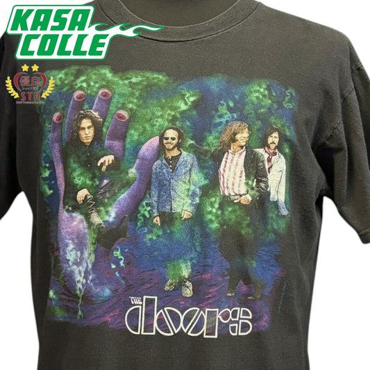 [THE DOORS] The Doors psychedelic hand 90's Vintage T-shirt L