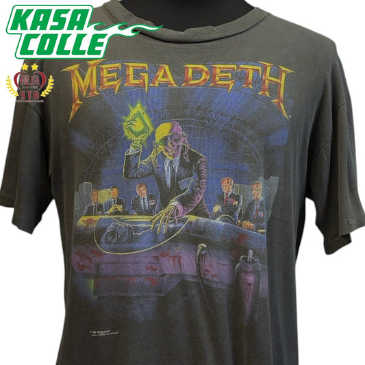 MEGADETH "Rus in Peace" T-shirt BROCKUM TAG Size L