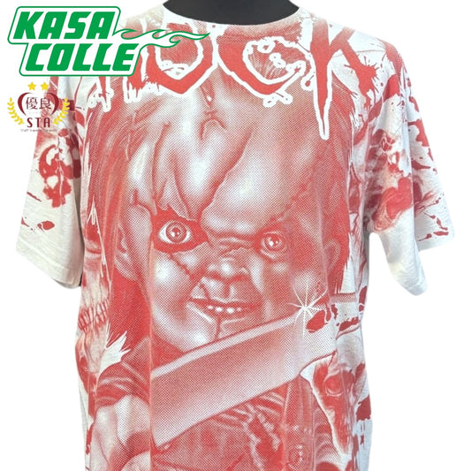 Child's Play 4 Bride of Chucky Vintage Promo T-Shirt, 90s, Made in USA, Size L