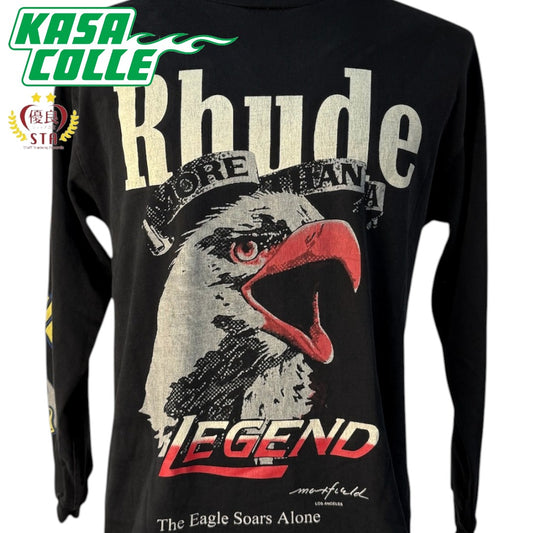 [RHUDE] Rude x Maxfield Los Angeles Limited Edition Long T-Shirt Black L
