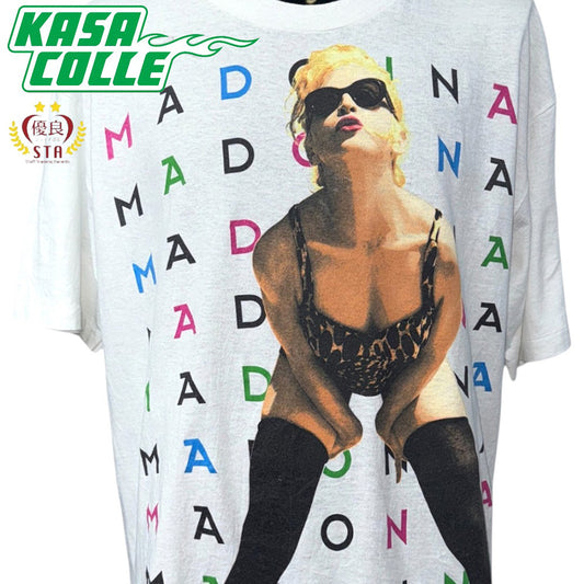 [MADONNA] Madonna Multi-Color Hanes Vintage T-shirt XL