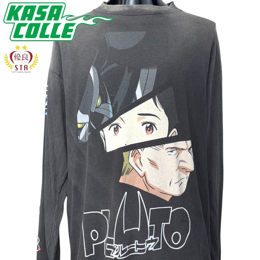 [SAINT MICHAEL x PLUTO] Saint Michael and Pluto collaboration long-sleeved T-shirt, size M