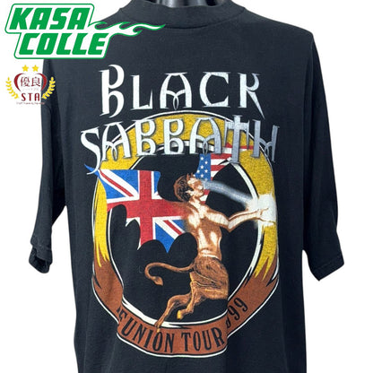 【BLACK SABBATH】ブラックサバス "REUNION TOUR 1999" 90's Vintage Tシャツ XL