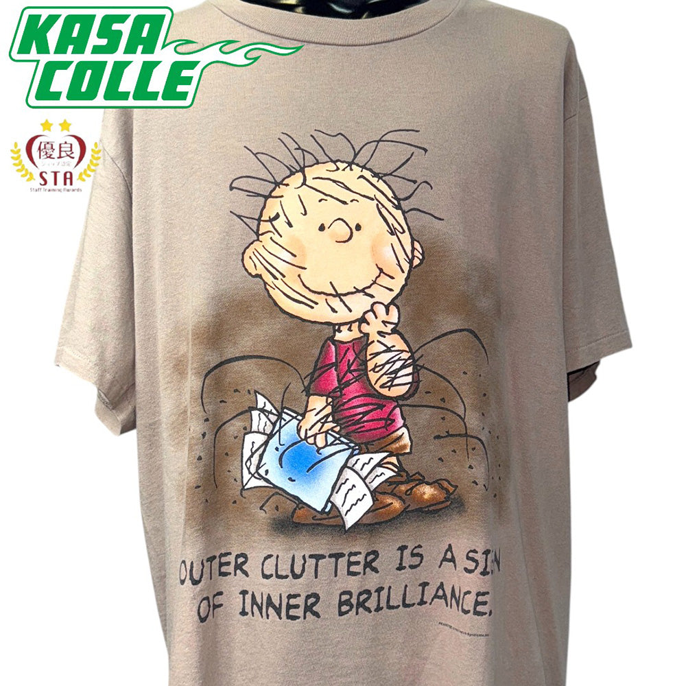 [PEANUTS PIG PEN] Peanuts Pig Pen Vintage T-shirt (XL size)