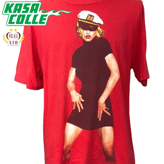 [MADONNA] Madonna THE GIRLIE SHOW Vintage T-shirt (XL size)