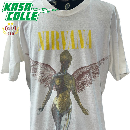 [NIRVANA] Nirvana In Utero 90's Vintage T-shirt, size XL