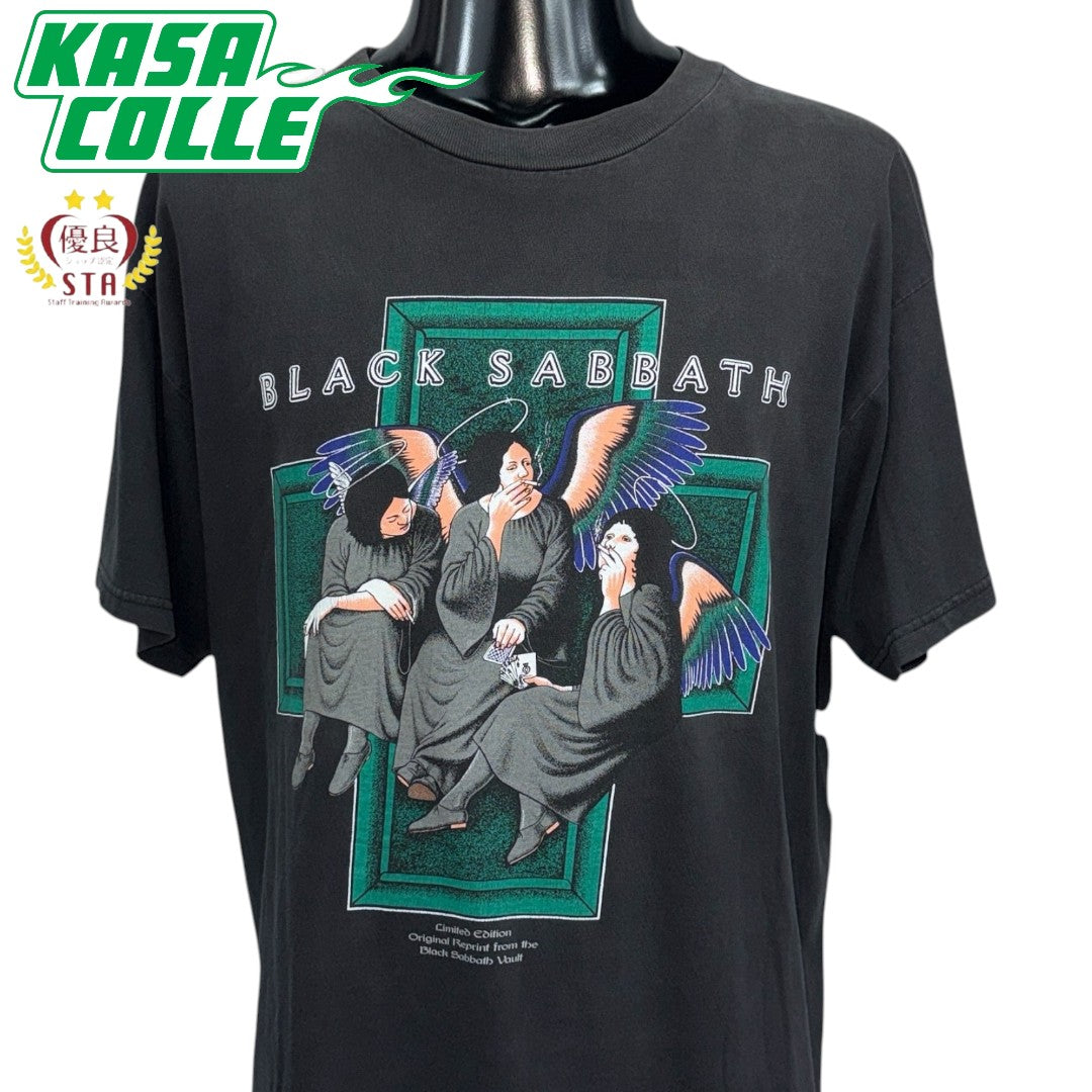 【BLACK SABBATH】ブラック・サバス "HEAVEN AND HELL"CRONIESタグ Vintage Tシャツ