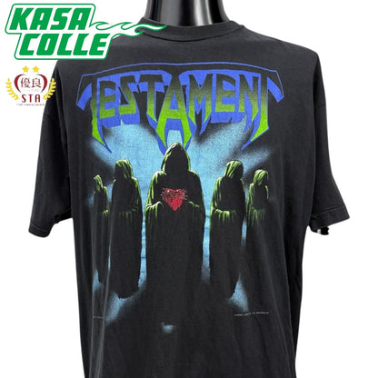 【TESTAMENT】テスタメント "CLASH OF THE TITANS" 90's Vintage Tシャツ