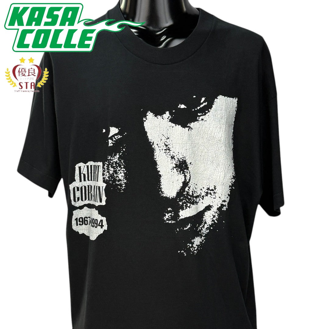 【NIRVANA】ニルヴァーナ カート コバーン “MEMORIAL” 90’s Vintage Tシャツ