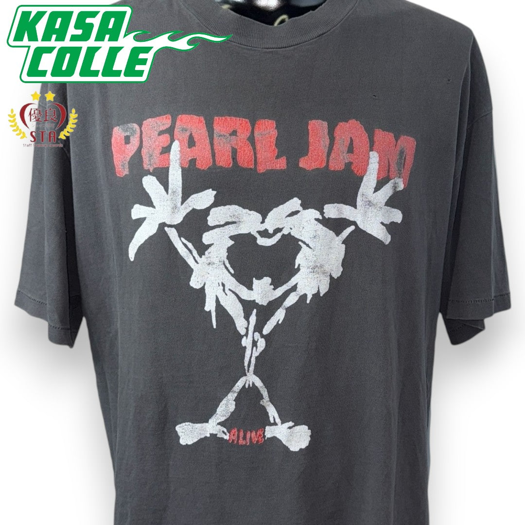 【PEARL JAM】パールジャム "ALIVE" Tシャツ XL