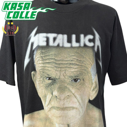 【METALLICA】メタリカ "Enter Sandman Off to Never Land Tour '91-'92" 90's Vintage Tシャツ L