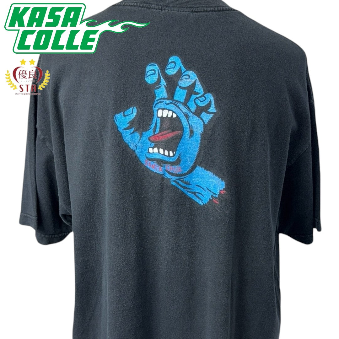 [SANTA CRUZ] Santa Cruz Scream Hand NHS Tag T-Shirt (XL)