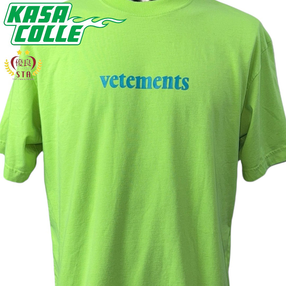 [VETEMENTS] Vetements logo print T-shirt