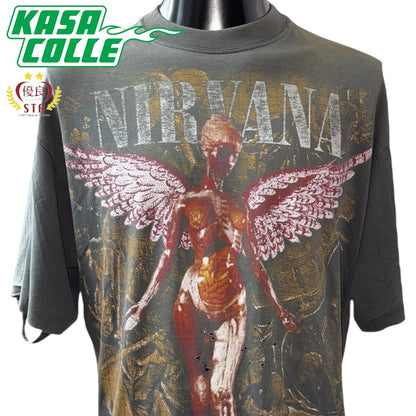 【NIRVANA】ニルヴァーナ "IN UTERO" 90’s Vintage Tシャツ