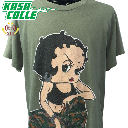 Betty Boop "GIRLS RULE!" 90's Vintage T-shirt, size L