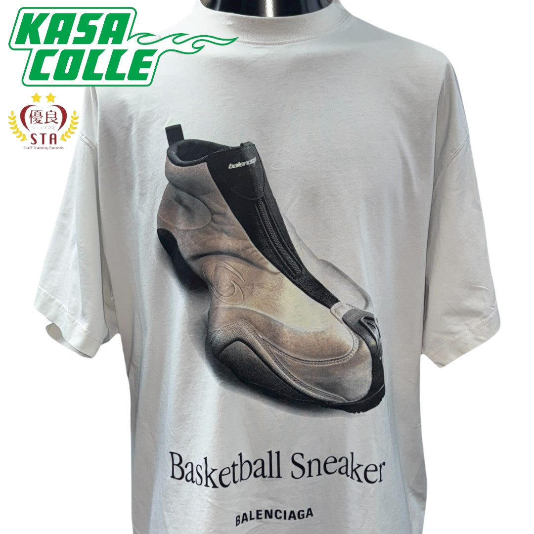 [BALENCIAGA] Balenciaga "Basketball Sneaker" T-shirt