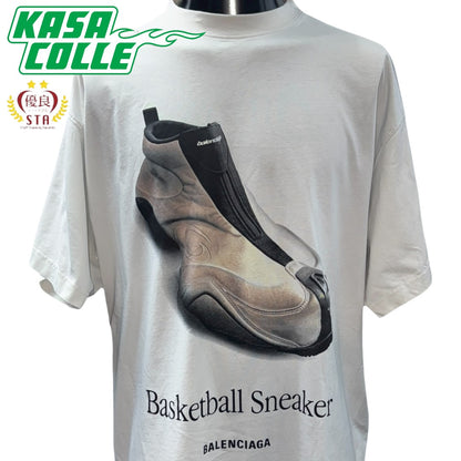 [BALENCIAGA] Balenciaga "Basketball Sneaker" T-shirt
