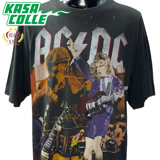 [AC/DC] AC/DC Vintage Live Graphic T-shirt