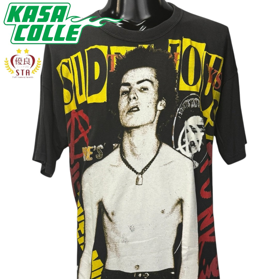 【SEX PISTOLS】セックス ピストルズ "SID VICIOUS" 90's Vintage Tシャツ