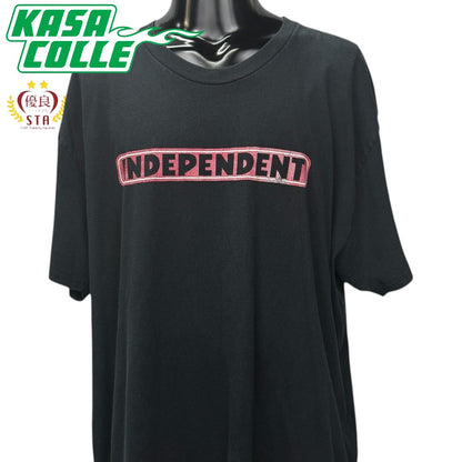 【INDEPENDENT】インディペンデント "BAR LOGO" Vintage Tシャツ