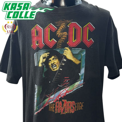 【AC/DC】エーシーディーシー Vintage ライブグラフィックTシャツ