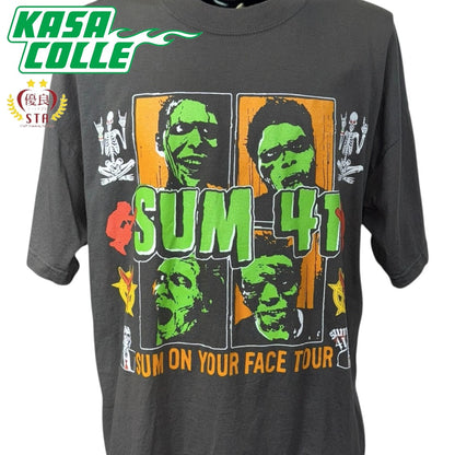 【SUM41】サム41 SUM ON YOUR FACE TOUR Tシャツ XL