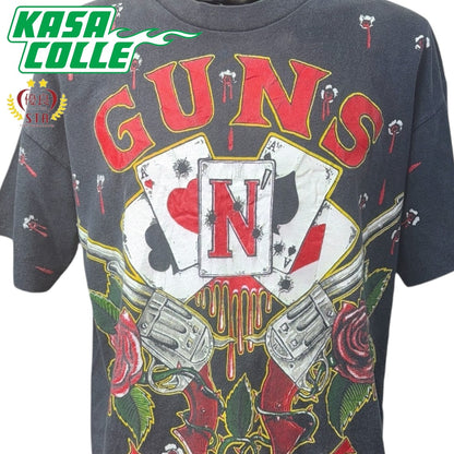 【GUNS N´ ROSES】ガンズアンドローゼズ GUNS ROSE OVP Vintage Tシャツ XL