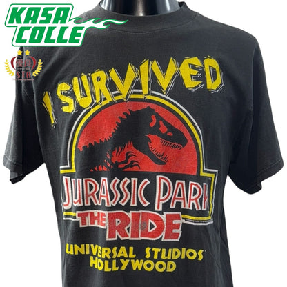 【JURASSIC PARK】ジュラシックパーク THE RIDE ユニバーサルスタジオハリウッド Tシャツ L相当