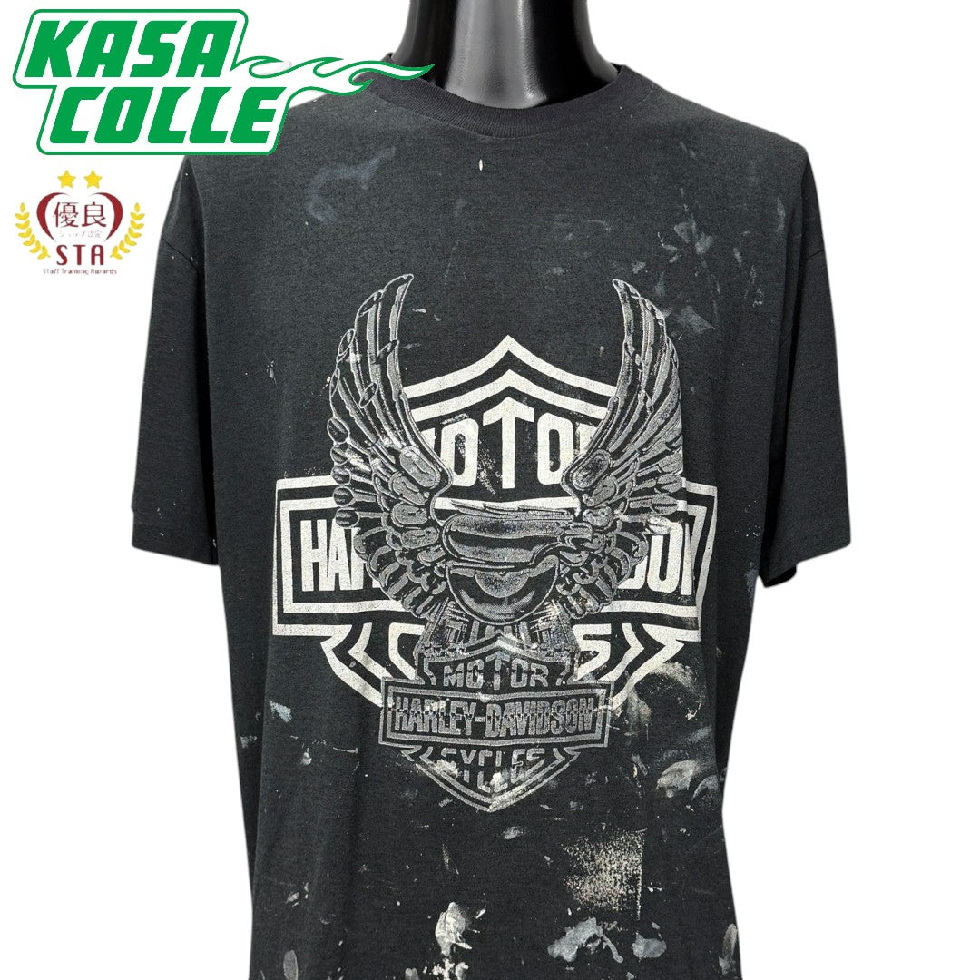 【HARLEY-DAVIDSON】ハーレーダビッドソン "Bar & Shield Eagle" 90's-00's Vintage Tシャツ